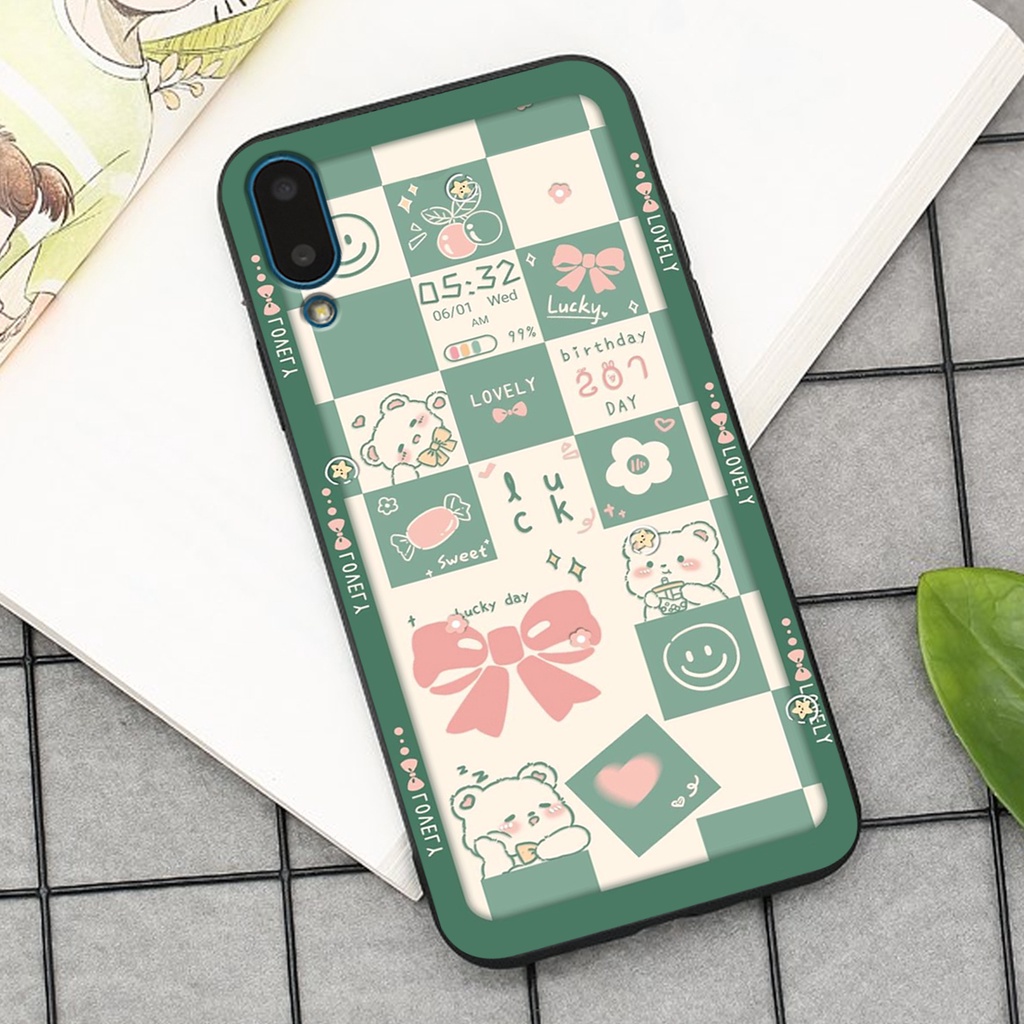 Ốp lưng Samsung Galaxy A02 / M02 in hình cao cấp mẫu kẻ caro,mikenbe@r siêu hot
