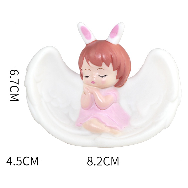 Phụ Kiện Trang Trí Bánh Kem Hình Thiên Thần Anne Dễ Thương