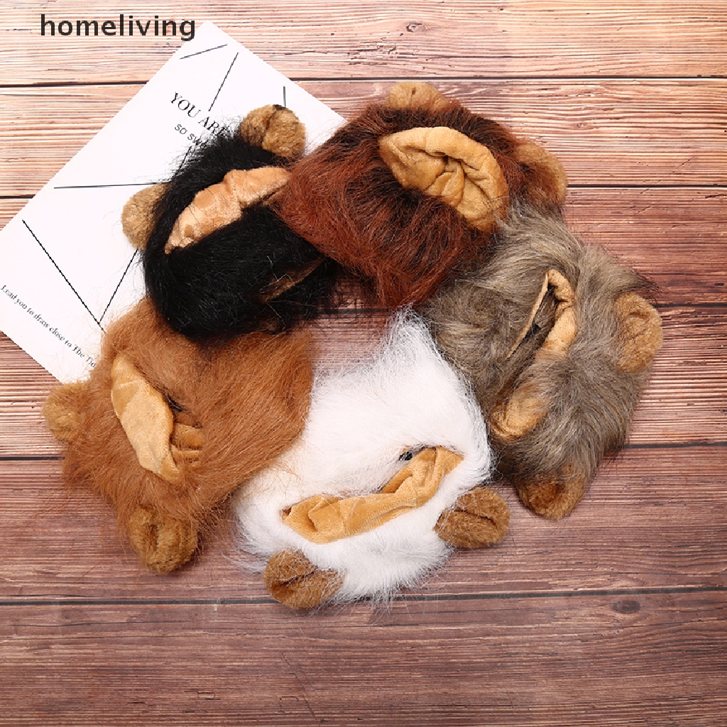 Bộ Tóc Giả + Mũ Sư Tử Dễ Thương Cho Thú Cưng