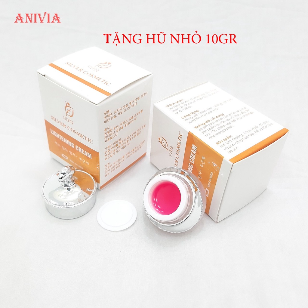 Kem Làm Hồng Nhũ Hoa Và Vùng Kín Hàn Quốc - Kem Hồng Môi SILVER ANIVIA - Trẻ Hóa Vùng Kín Như Gái 18