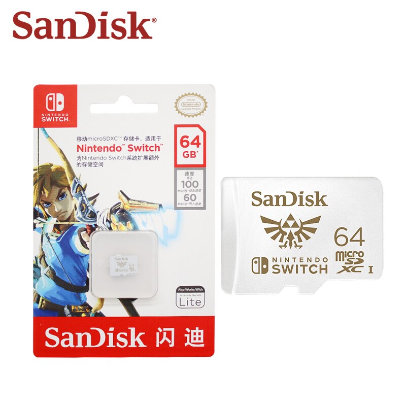 Thẻ Nhớ SANDISK Micro Sd 256gb 128gb 64gb 4k Ultra Hd Tf Cho Nintendo Interrupter | BigBuy360 - bigbuy360.vn