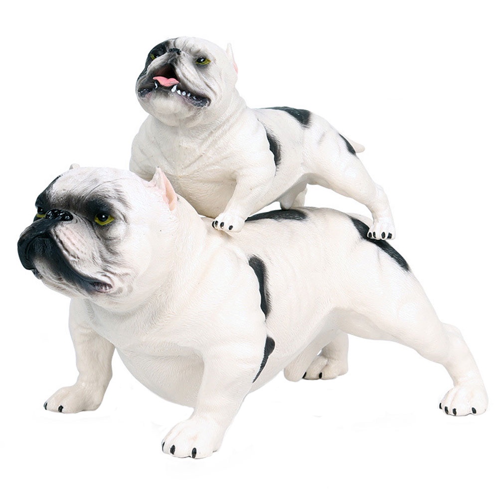 JOKFEICE Hình động vật 2 chiếc bằng nhựa thực tế Bully Cha và Con trai Tượng nhỏ Hành động Mô hình Dự án Khoa học, Đồ chơi Giáo dục Học tập, Quà tặng sinh nhật, Bánh Topper cho Trẻ em mới biết đi (Đen trắng)