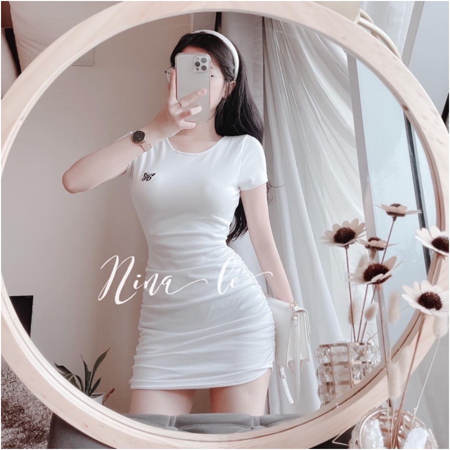 Đầm body nhúng sườn dáng ôm sát style nặng động | By bear.story | BigBuy360 - bigbuy360.vn