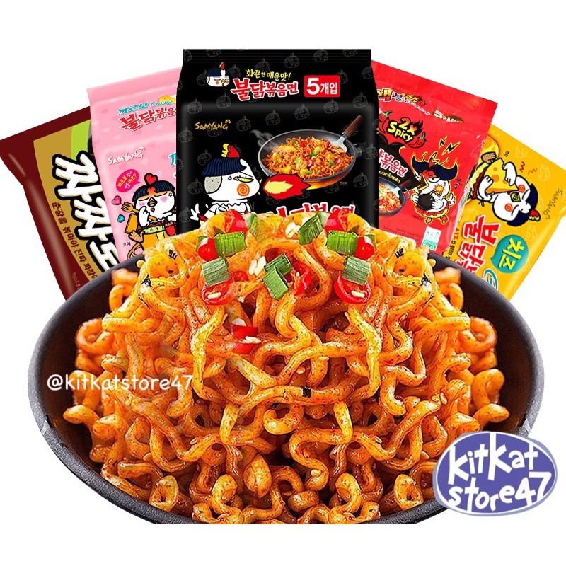 MÌ GÀ CAY SAMYANG HÀN QUỐC SIÊU NGON