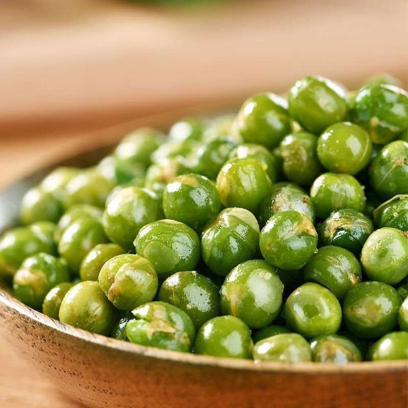 1kg Đậu Hà Lan Sấy Giòn Rang Muối, thơm, ngon như hình