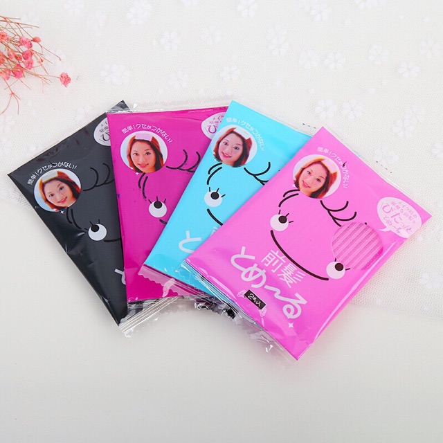 Miếng dán tóc hỗ trợ trang điểm rửa mặt