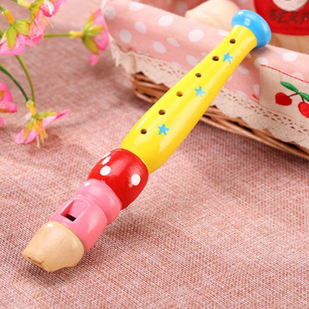 Sáo Gỗ 6 Lỗ Đồ Chơi Giáo Dục Dành Cho Trẻ