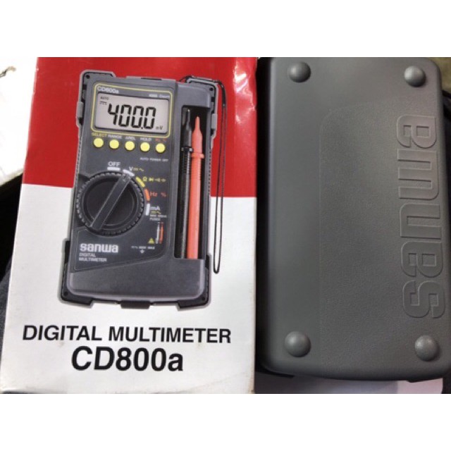 [NK] Đồng hồ đo vạn năng điện tử Sanwa CD800a