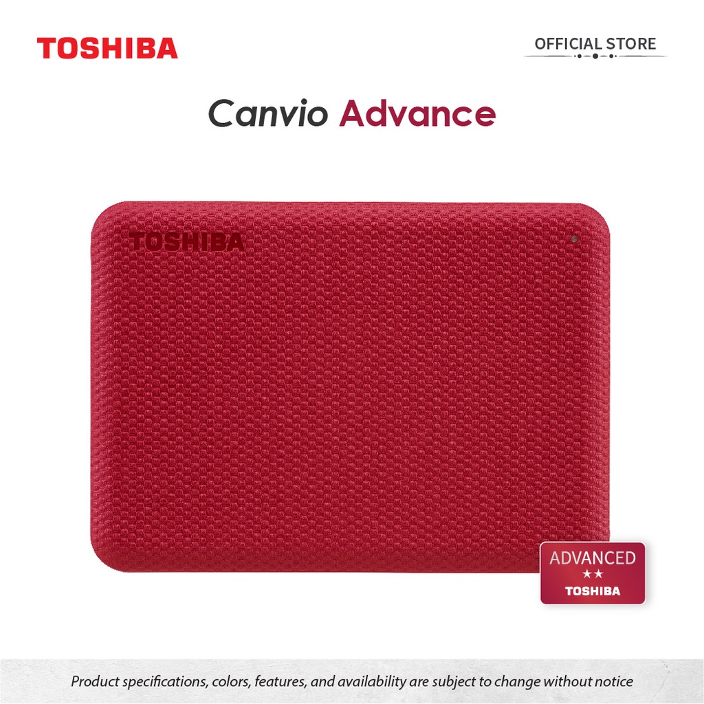 Ổ cứng di động HDD Toshiba Canvio Advance 1TB - Tặng túi chống sốc chính hãng | BigBuy360 - bigbuy360.vn