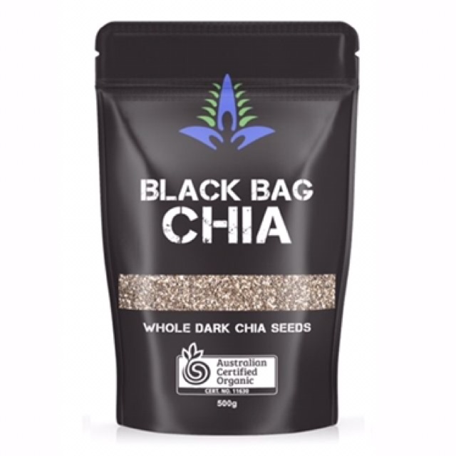 Túi 500gr hạt Chia Úc đen