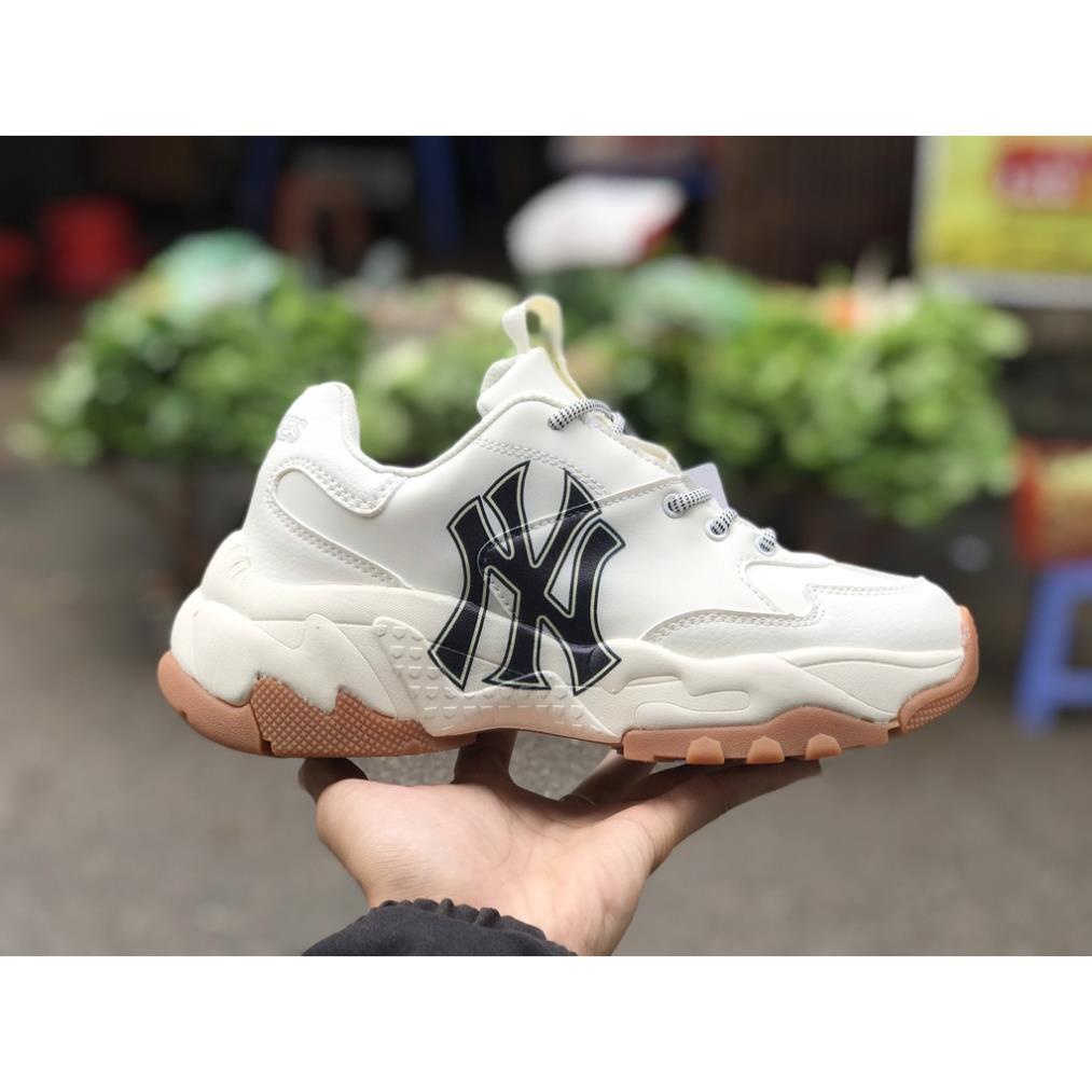 📢 Giày Thể Thao, Giày Sneaker MLB NY Trắng Đế Nâu | BigBuy360 - bigbuy360.vn