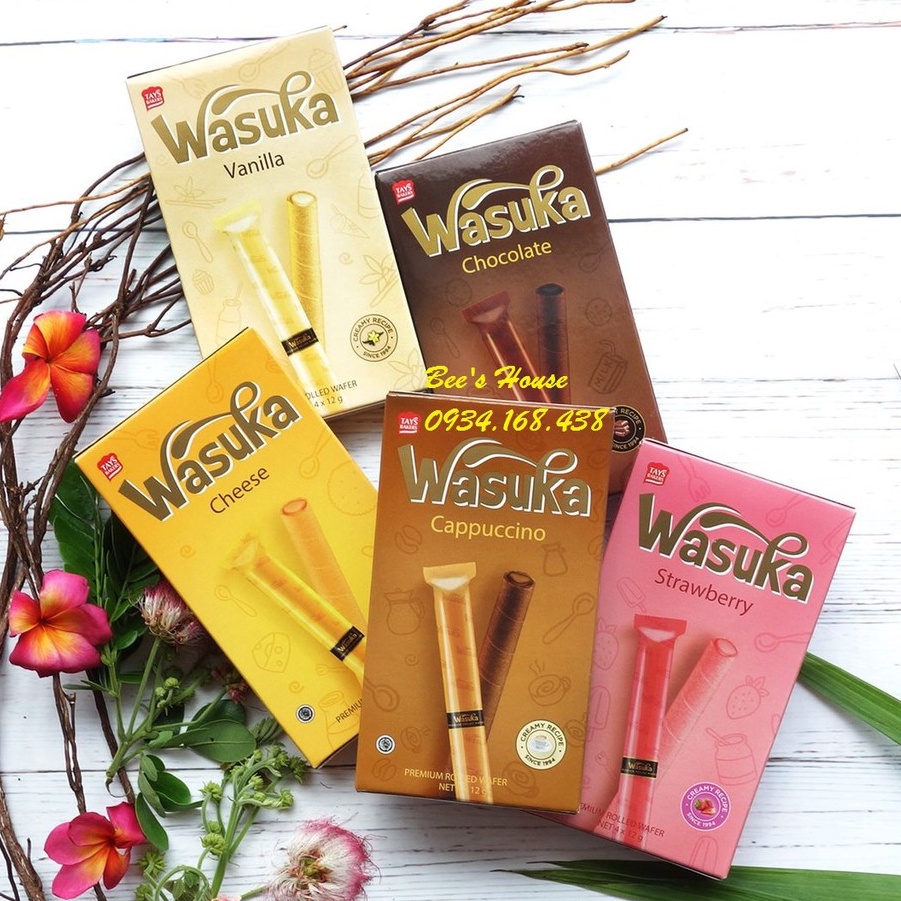 Bánh quế Wasuka Hộp 240G