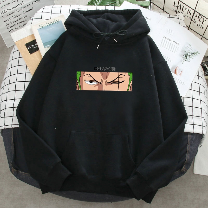 Áo Hoodie In Hình Roronoa Zoro One Piece 2021