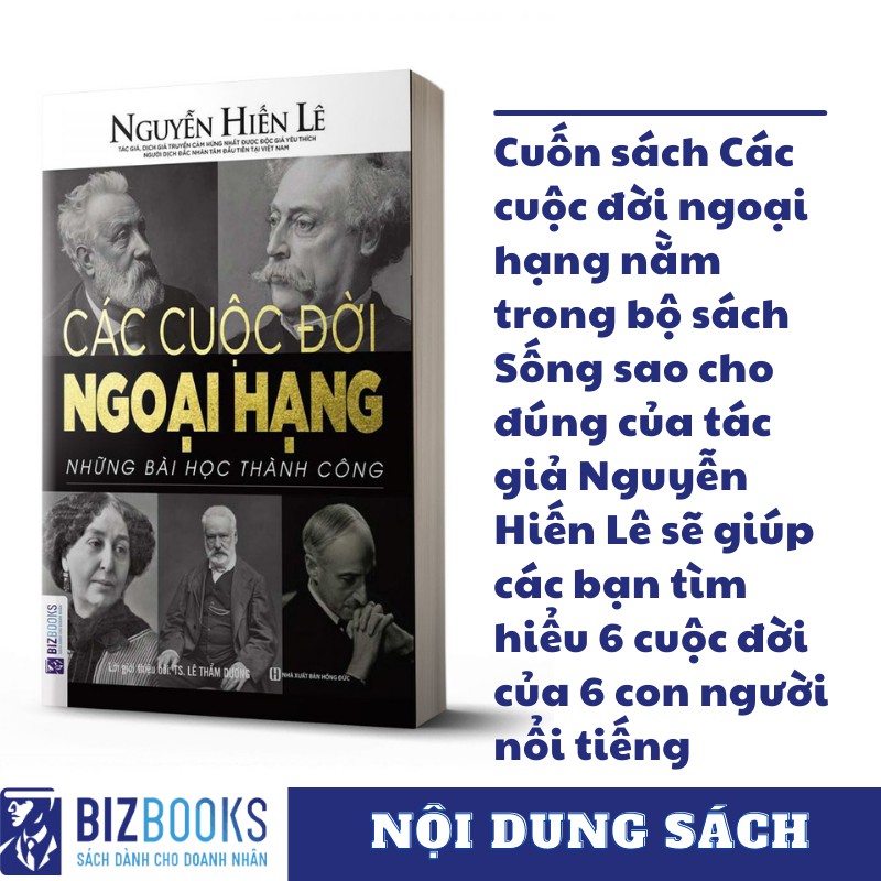 Sách - BIZBOOKS - Các Cuộc Đời Ngoại Hạng - Những Bài Học Thành Công