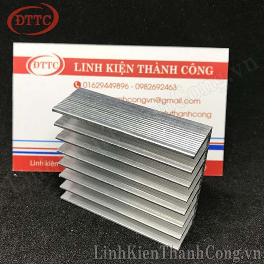 Nhôm Tản Nhiệt 8 Cánh 50x45x17mm