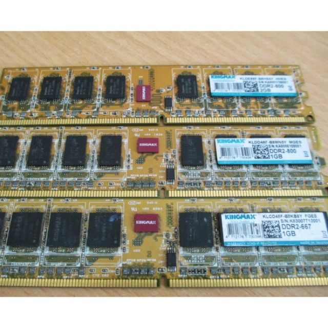 Ram 1g ddr2 cho máy bàn nhiều hãng