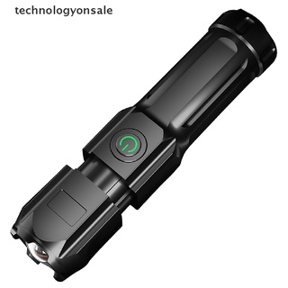 Đèn Pin LED Siêu Sáng Đa Chức Năng Sạc USB