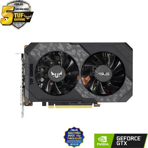 Card màn hình ASUS GeForce GTX 1660 6GB GDDR5 TUF (TUF-GTX1660-6G-GAMING)