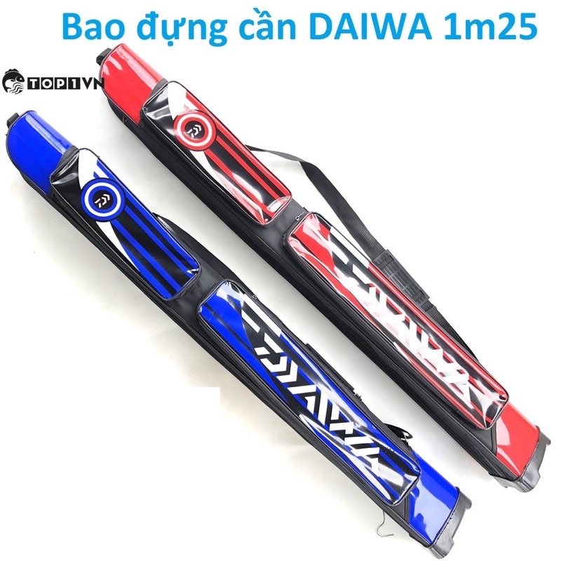 bao đựng cần DAIWA dài 1m25 siêu đẹp siêu bền y hình