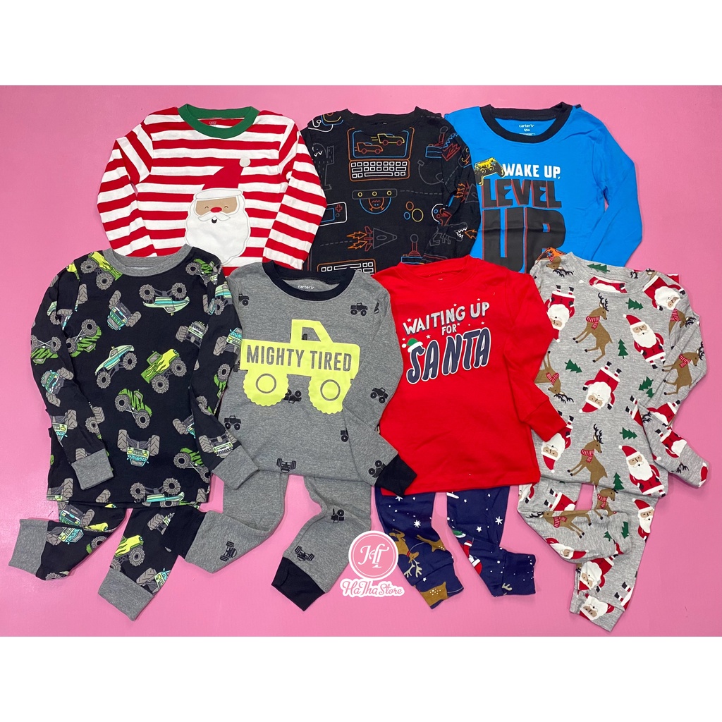 Pyjama Đồ bộ dài C 4RT R phôm ôm cho bé trai