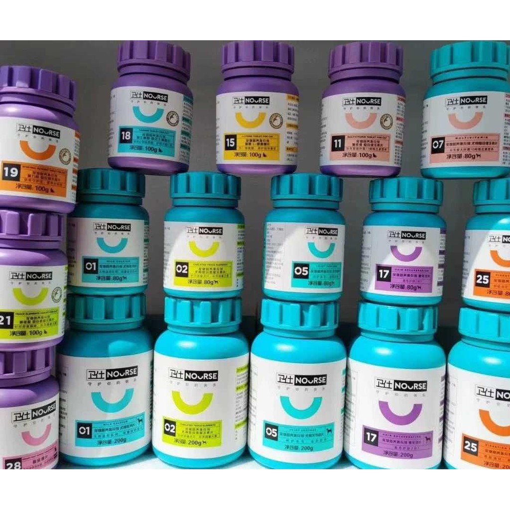 Tổng hợp Nourse các loại cho mèo multivitamin, dưỡng lông, búi lông, bí tiểu, hô hấp, L-lysine