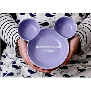 Combo 2 đĩa sứ mickey