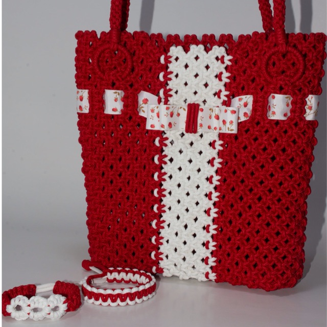 Túi macrame - bag street style