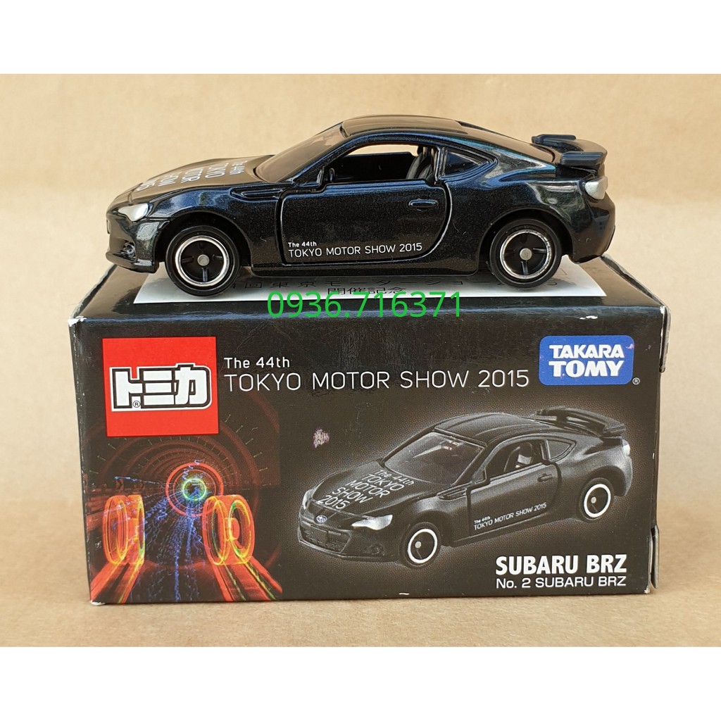 Mô hình xe Subaru mở được cửa tomica Nhật Bản bản kỉ niệm Tokyo Motor Show lần thứ 44 năm 2015 (Hộp hơi cũ)