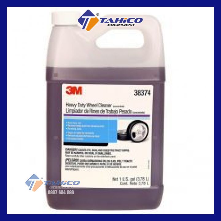 Dung dịch tẩy rửa vành mâm lazang ô tô 3M 38374 3.78 lít - Tahico