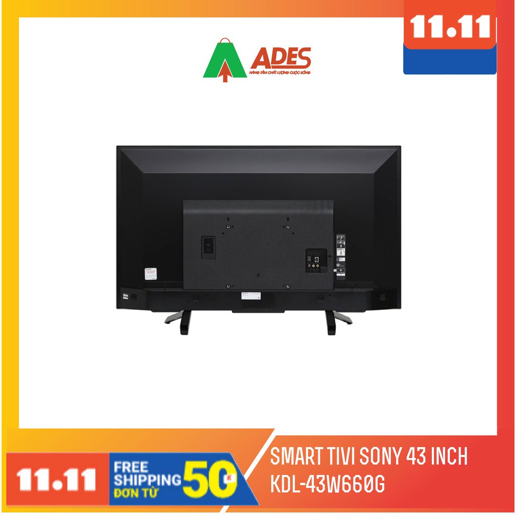 Smart Tivi Sony 43 inch KDL-43W660G Mẫu 2019