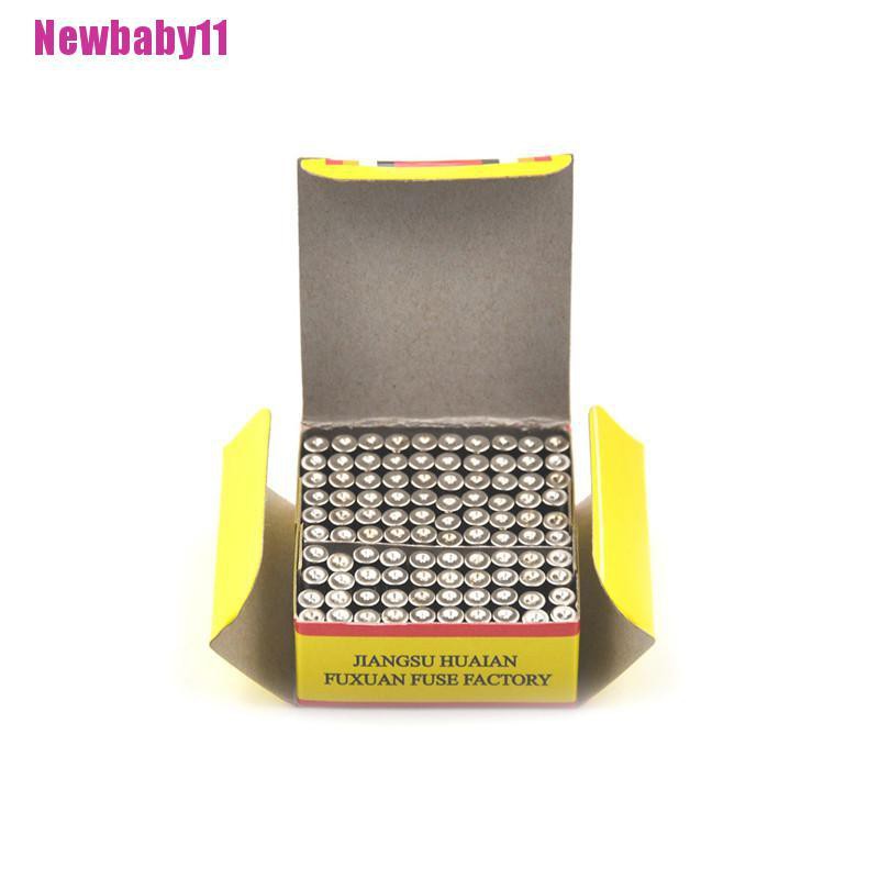 Hộp 100 Cầu Chì Thủy Tinh 3.15A 250V 3.15A 5 * 20mm 11 [BABY11]