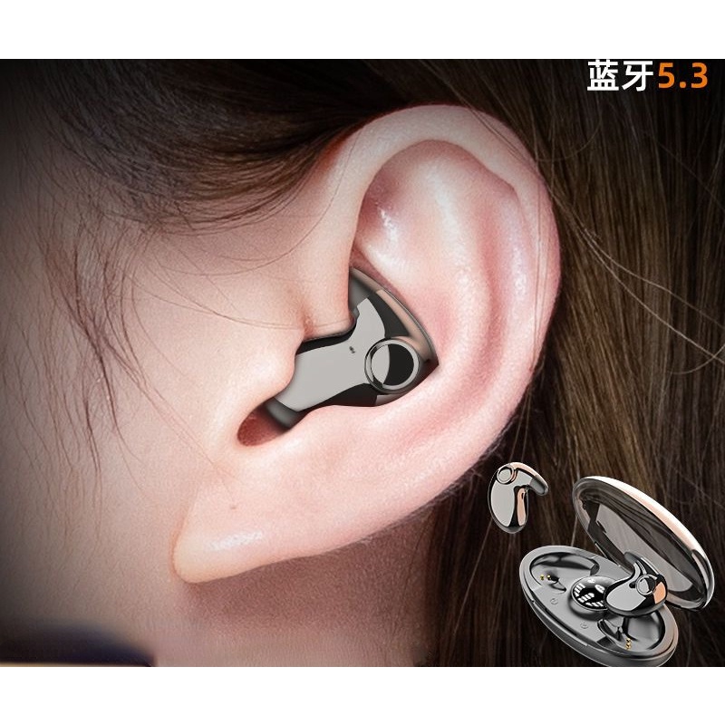 Tai nghe Bluetooth không dây ngủ 2022 Thể thao siêu mỏng Thoải mái