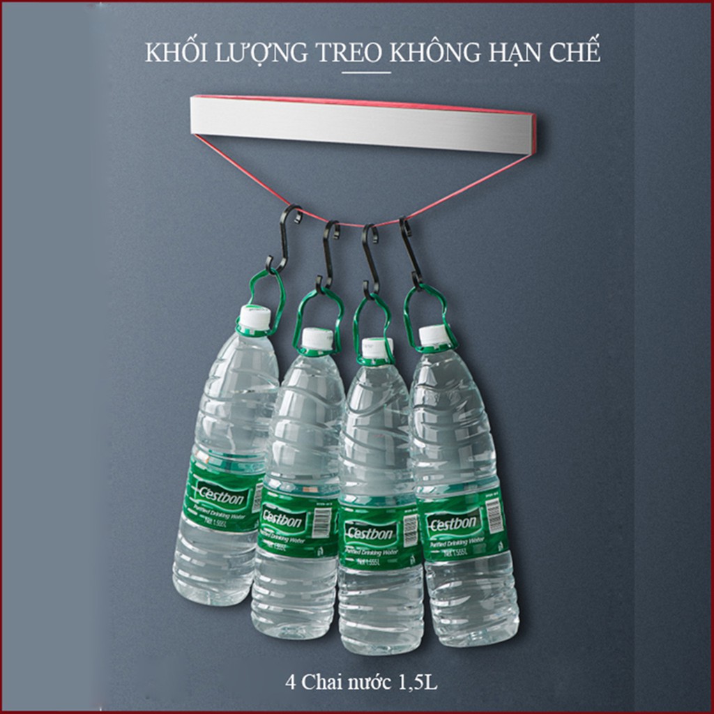 Kệ treo dao kéo - thanh nam châm dính dao kéo nhà bếp bọc hộp inox304 nguyên khối - lực hút siêu mạnh - siêu sang trọng