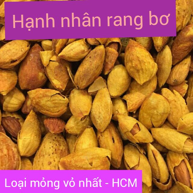 (Sẵn) 500G HẠNH NHÂN MỸ (SỐNG/CHÍN/RANG BƠ MẬT ONG)