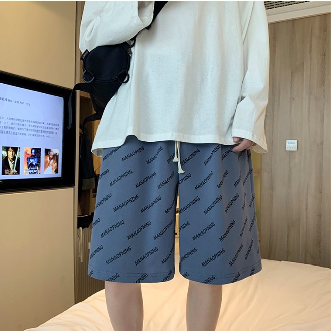 Quần short nam ống rộng size M-5XL thời trang