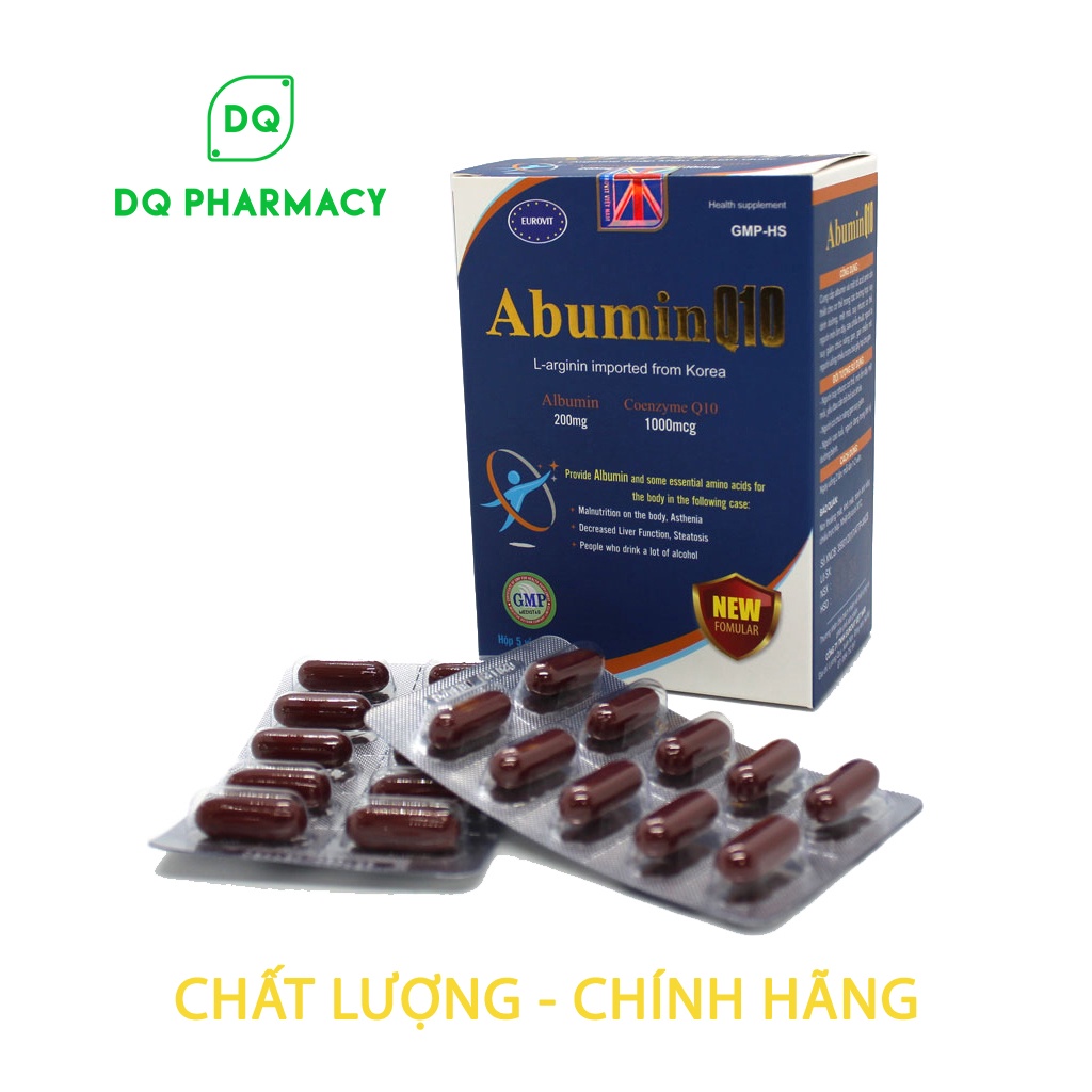 Vitamin tổng hợp, thực phẩm chức năng hỗ trợ sức khoẻ Abumin Q10