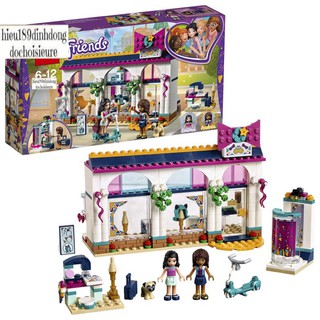 Lắp Ráp xếp hình Tiệm Hóa Trang Đi Tiệc, cửa hàng trang sức của andrea 01066