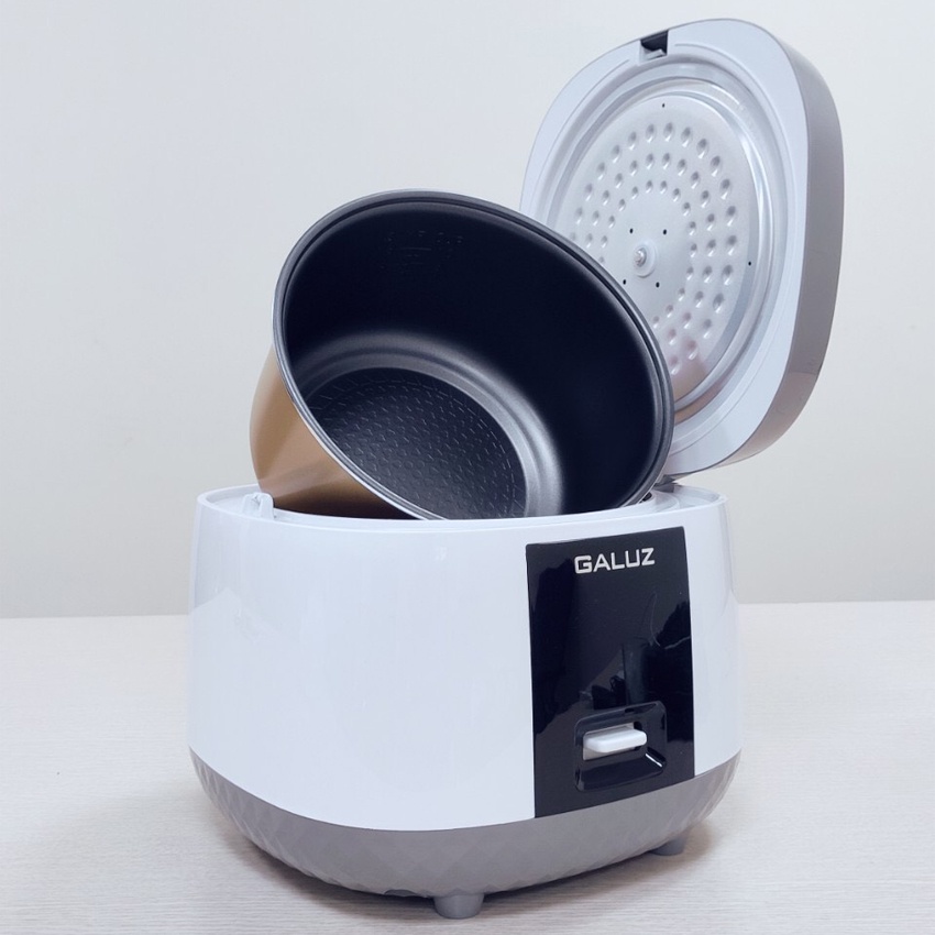 Nồi cơm điện Galuz Gr-05 dung tích 1.8L, thương hiệu Pháp, công suất 500W, Bảo hành 12 tháng - ATN GREEN
