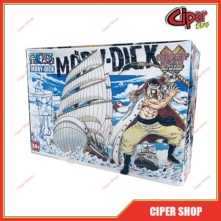Mô hình thuyền Râu Trắng Bố Già White Beard one piece