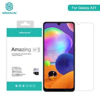 Kính cường lực Samsung Galaxy A31 / Galaxy A21s trong suốt chính hãng Nillkin H+ Pro chống bám mồ hôi và vân tay
