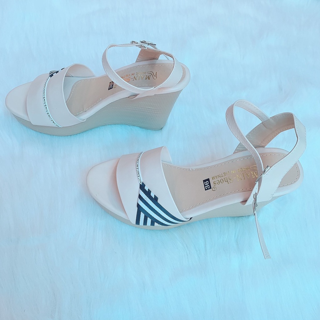 Giày đế xuồng quai đuôi cá ( ảnh thật )