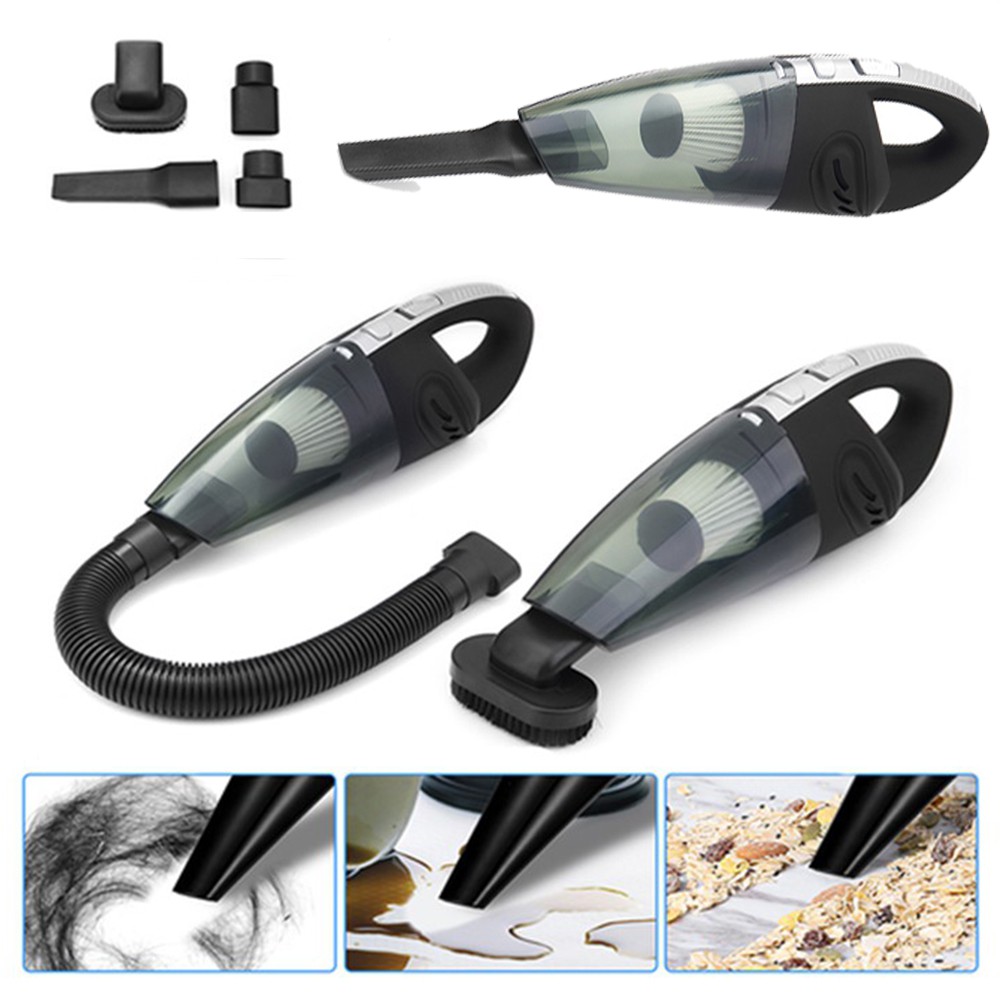 Máy hút bụi ô tô xe hơi cầm tay máy hút bụi mini không dây đa năng cao cấp Elashome HB01 | BigBuy360 - bigbuy360.vn