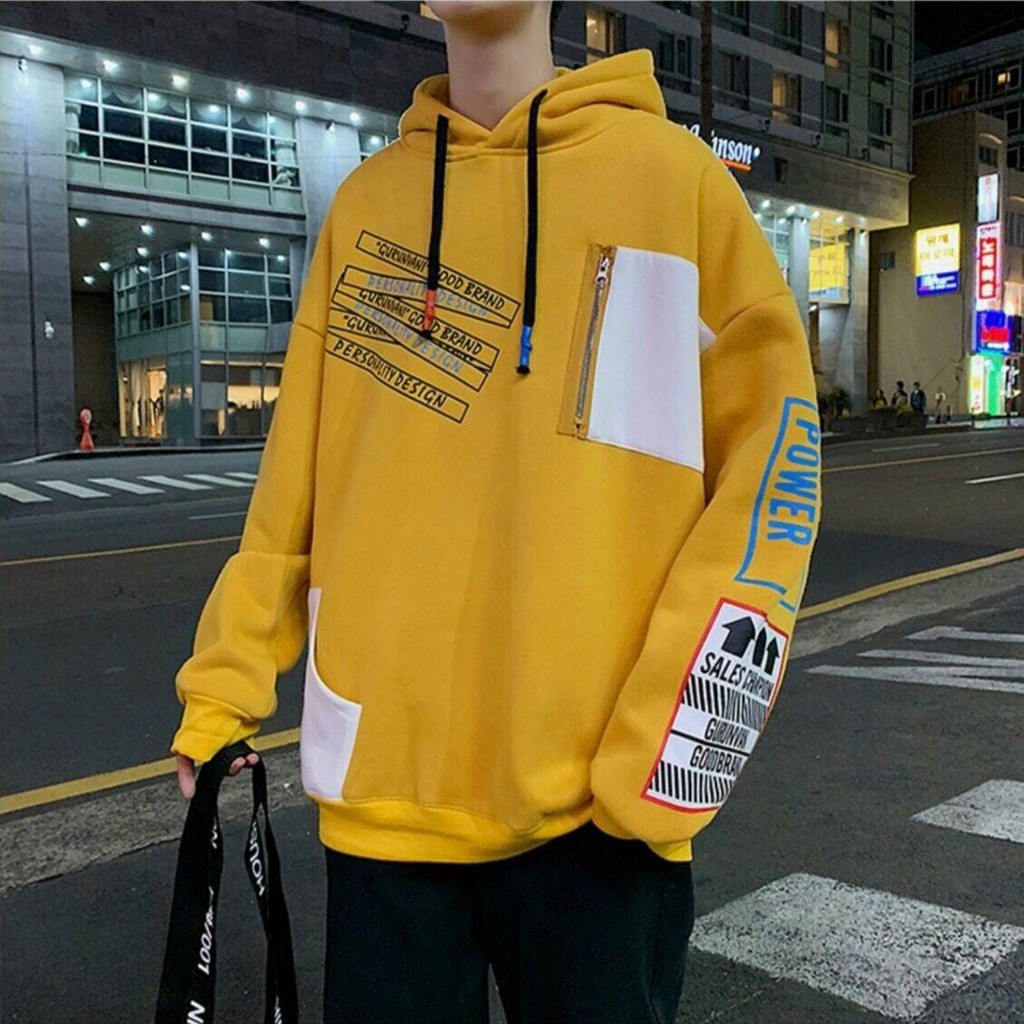 Áo hoddies form rộng cực đẹp , siêu chất , cool ngầu phong cách Hàn Quốc
