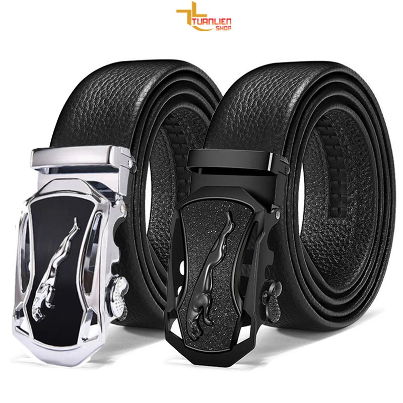 Thắt Lưng Nam Thời Trang Cao Cấp Khóa Tự Động Dây Nịt Nam Da Bò Chính Hãng D&amp;D Dây Da