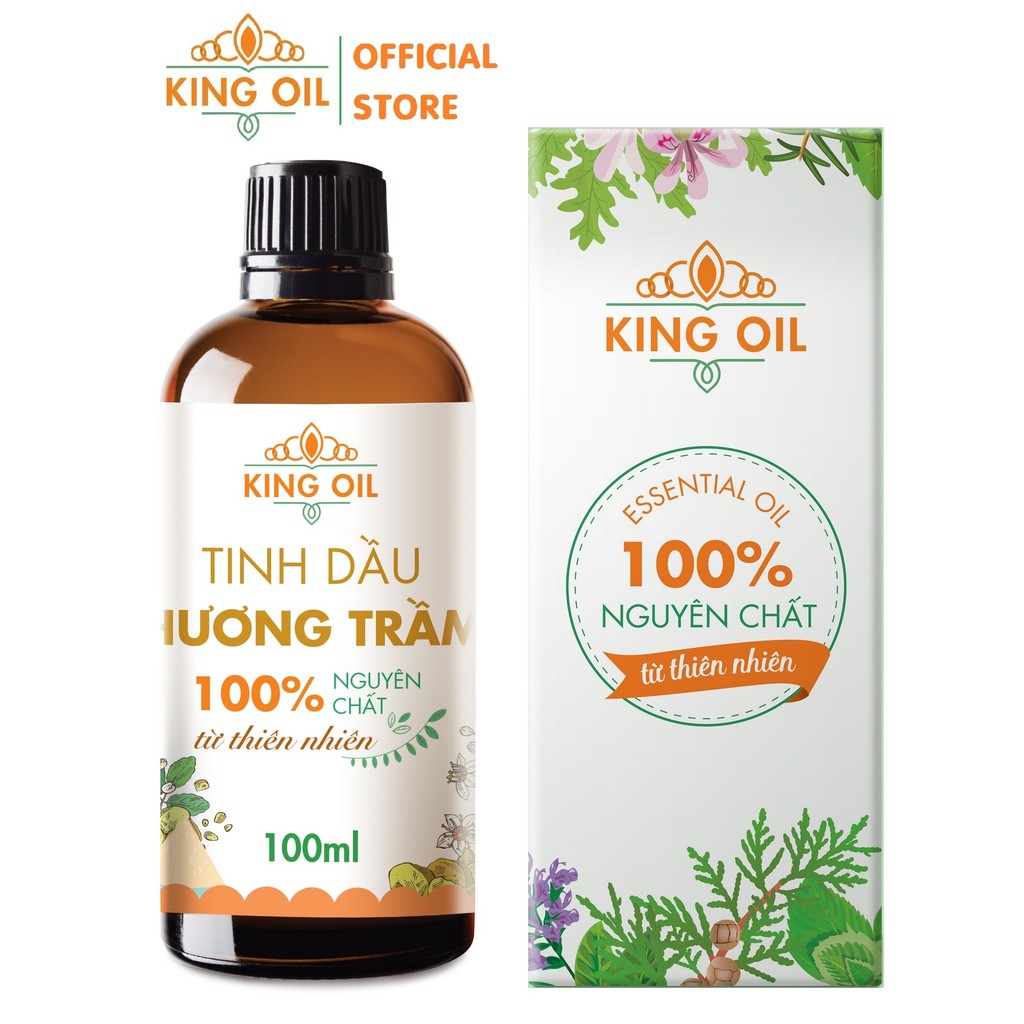 Tinh dầu Trầm hương - KingOil, có tác dụng xông phòng, đuổi muỗi, thiền định, tốt cho sức khỏe