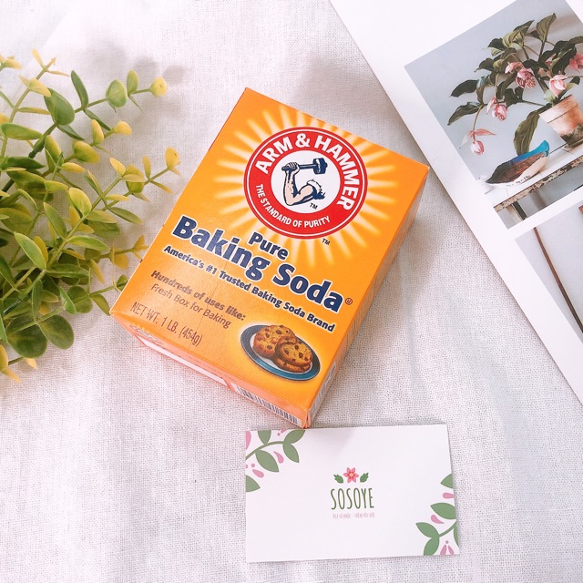 [Date 2023] Bột Baking Soda Đa Công Dụng Arm &amp; Hammer 454 gram