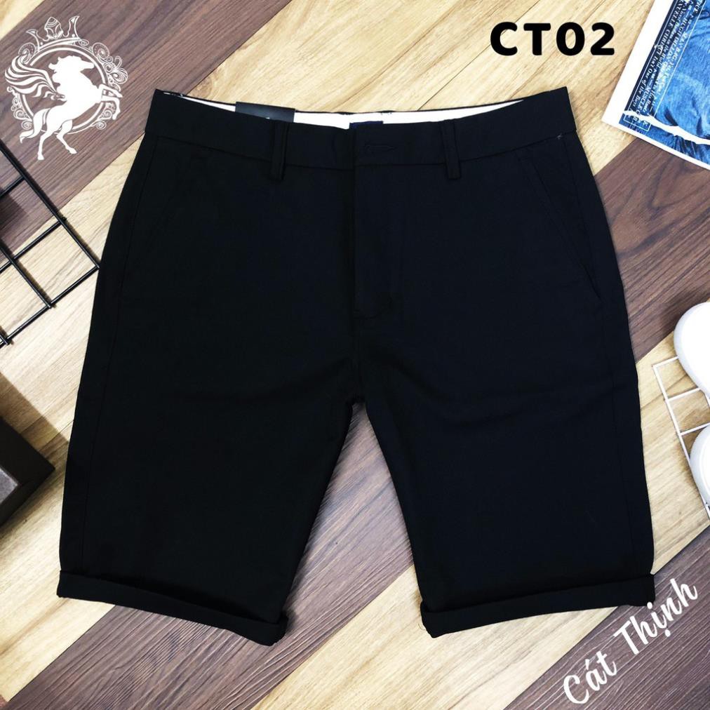 Quần Short Tây Âu, Quần Short Lửng Nam Chất Vải Cotton mè Xịn *