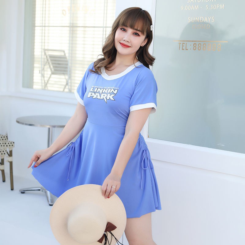 Bộ Đồ Bơi Dáng Rộng Che Bụng Size Lớn 200kg Thời Trang Mùa Xuân Cho Nữ | BigBuy360 - bigbuy360.vn