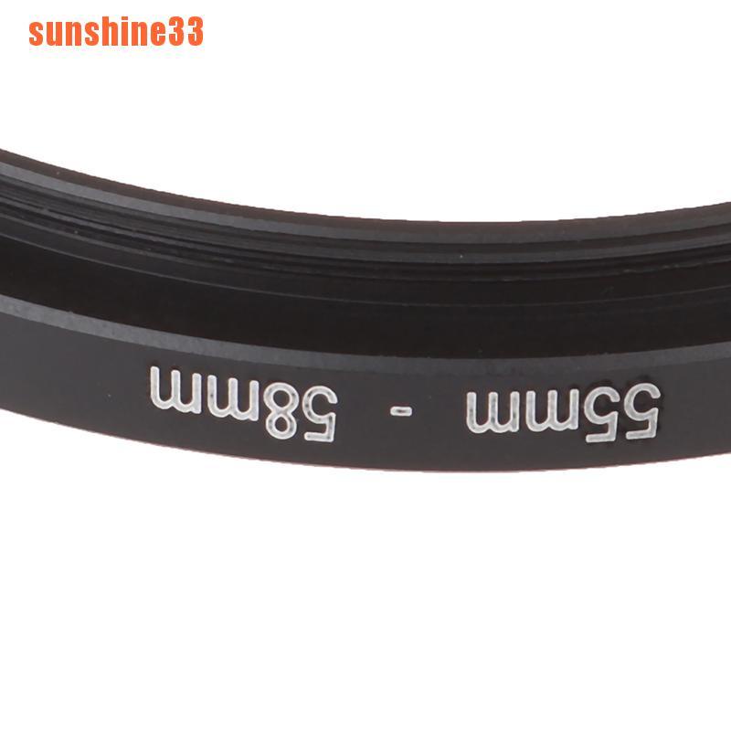 49 52 55 58 72 77 82 mm Lens Step Up Down Ring Filter All Camera Adapter