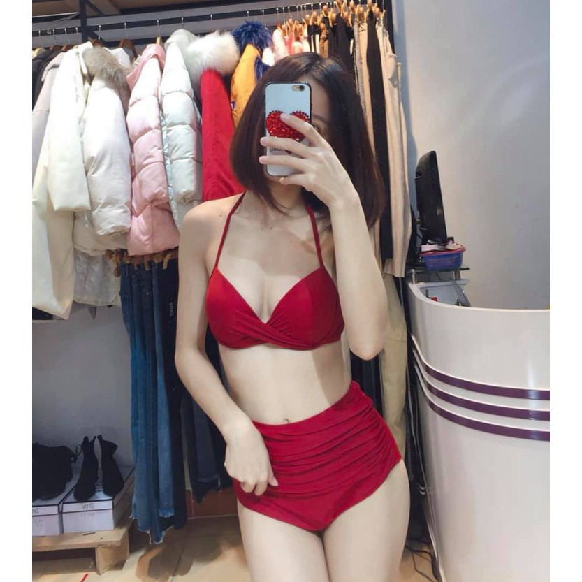 [Có ảnh thật] Bộ đồ bơi Bikini 2 mảnh Rosy 6148 [Vải Lycra] | BigBuy360 - bigbuy360.vn